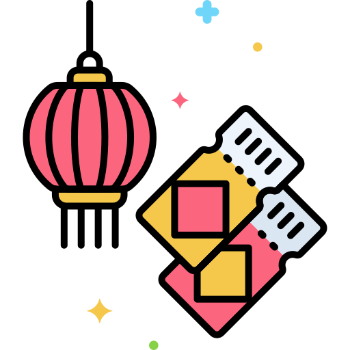 Chinese new year Flaticons Lineal Color icon