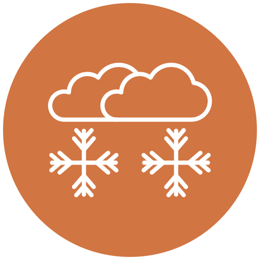 Snowstorm Generic Flat icon