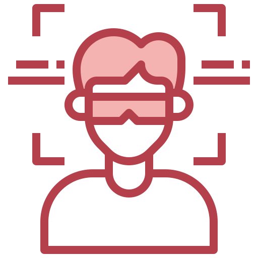 Vr goggles Surang Red icon