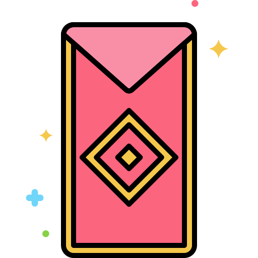 Red envelope Flaticons Lineal Color icon