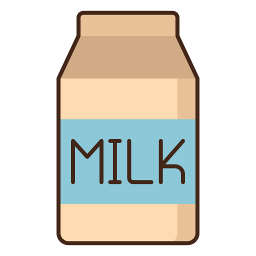 melk Flaticons Flat icoon