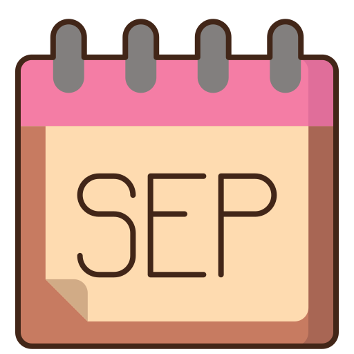 september Flaticons Flat icoon