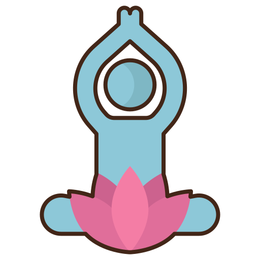 yoga Flaticons Flat icoon