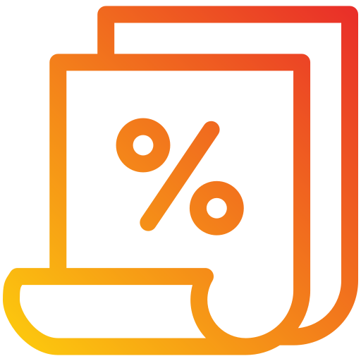 Tax Generic Gradient icon