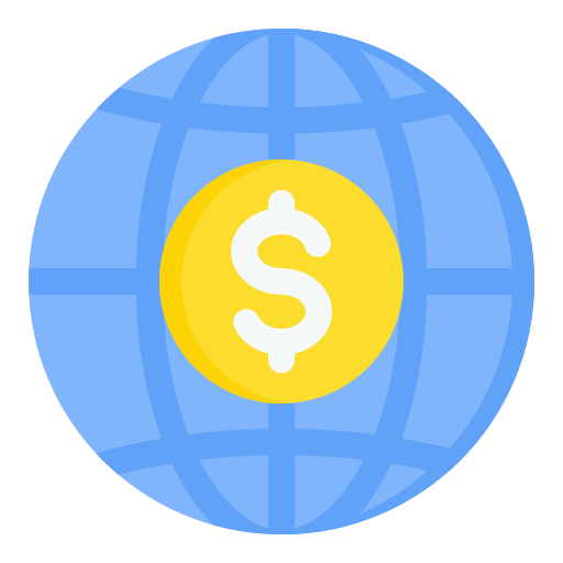 wereld financieel Generic Flat icoon