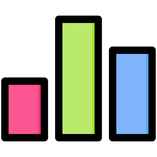 Graph Generic Outline Color icon