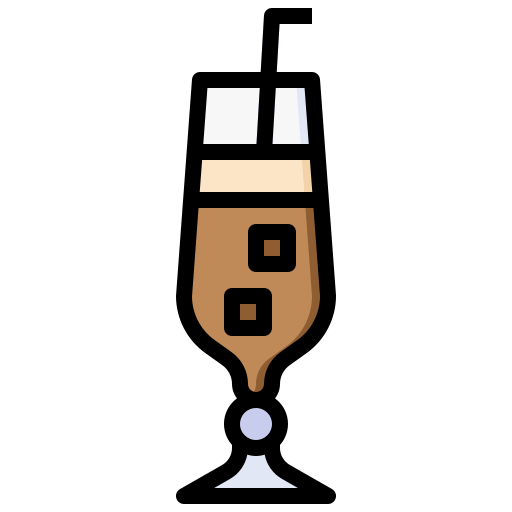 cocktail Surang Lineal Color icon