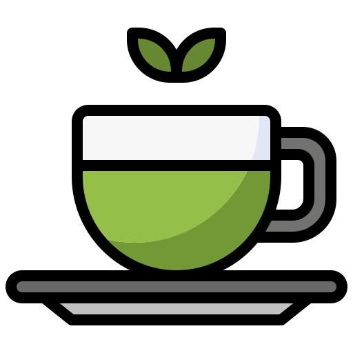 gorąca herbata Surang Lineal Color ikona
