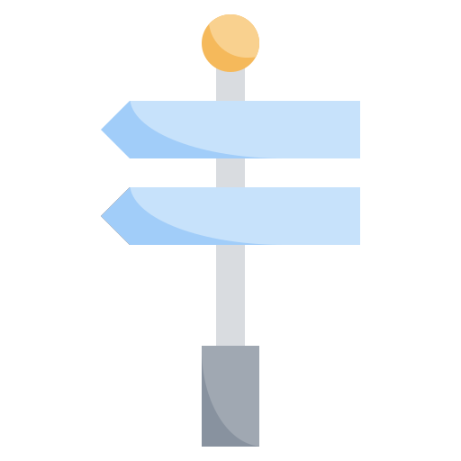 señal de dirección Surang Flat icono