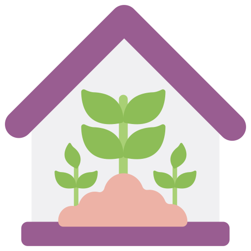 casa ecologica Generic Flat icona