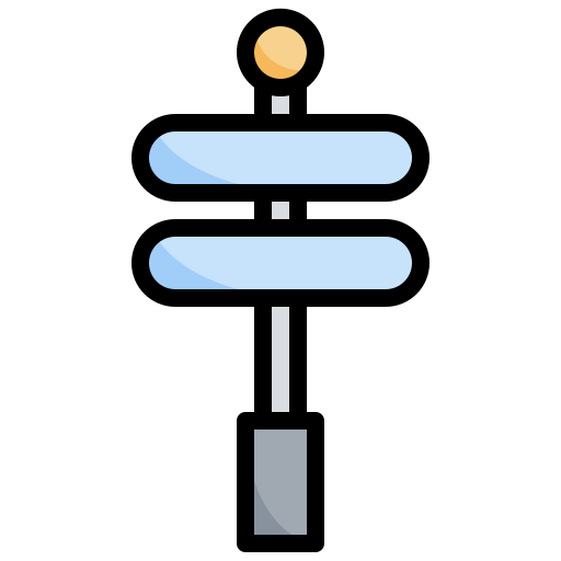 道路標識 Surang Lineal Color icon