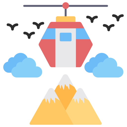 Chairlift Generic Flat icon