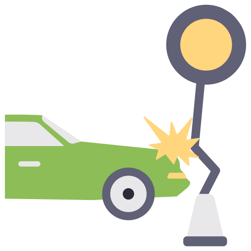 Car accident Generic Flat icon