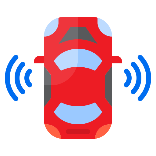sicherheitsauto srip Flat icon