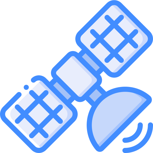Satellite Basic Miscellany Blue icon