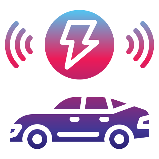 Electric car Generic Flat Gradient icon