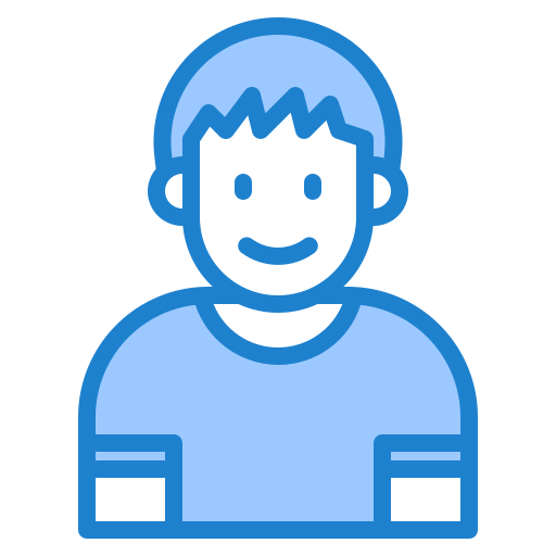 Boy srip Blue icon