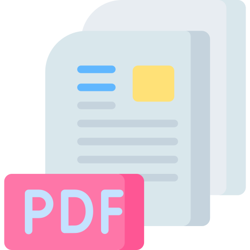 pdf Special Flat icoon