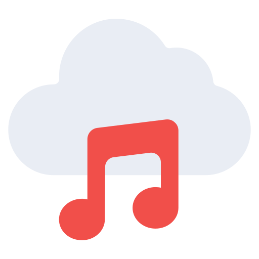 nube de música Generic Flat icono