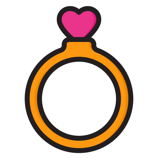 ring srip Lineal Color icon