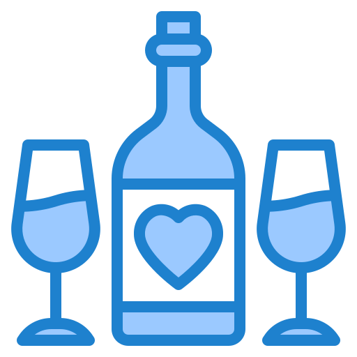 Wine srip Blue icon
