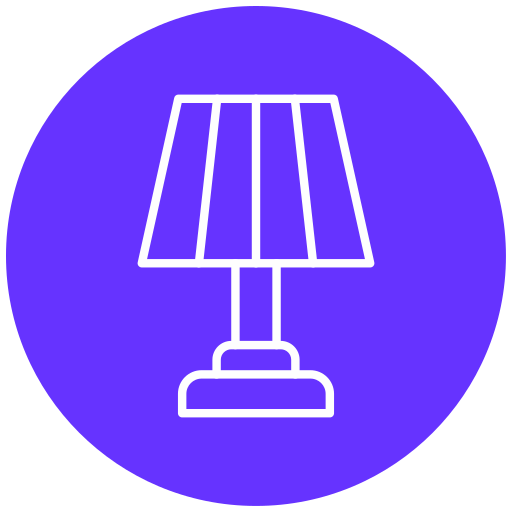 lampada da tavolo Generic Flat icona