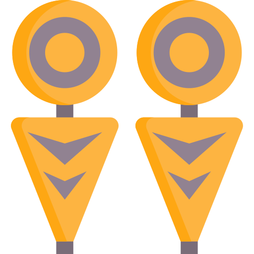 omlaag-indicator Special Flat icoon