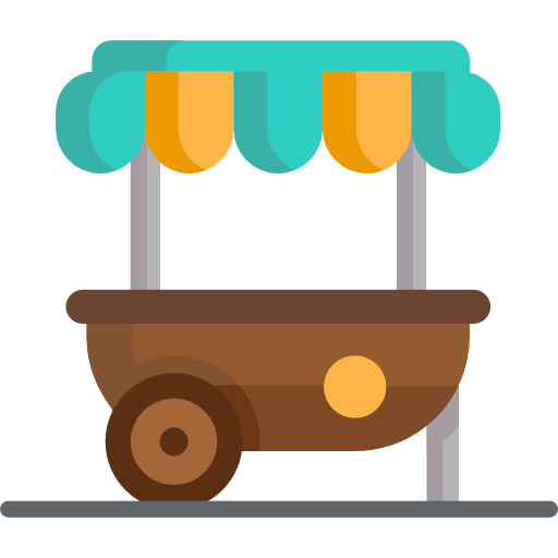Food stand Special Flat icon