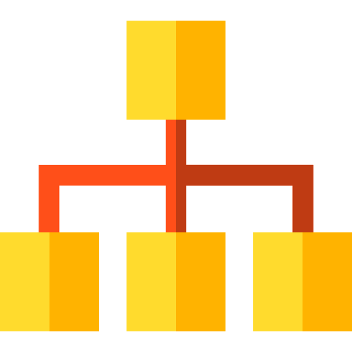 Диаграмма Basic Straight Flat иконка