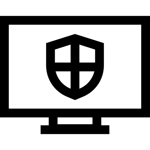 モニター Basic Straight Lineal icon