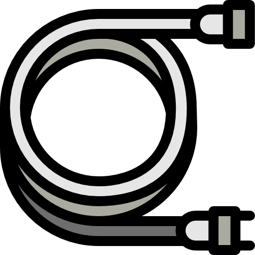 Cord Detailed Rounded Lineal color icon