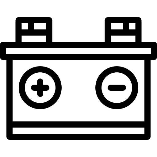 Аккумулятор Detailed Rounded Lineal иконка