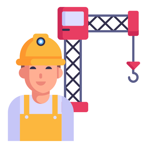 Construction site Generic Flat icon