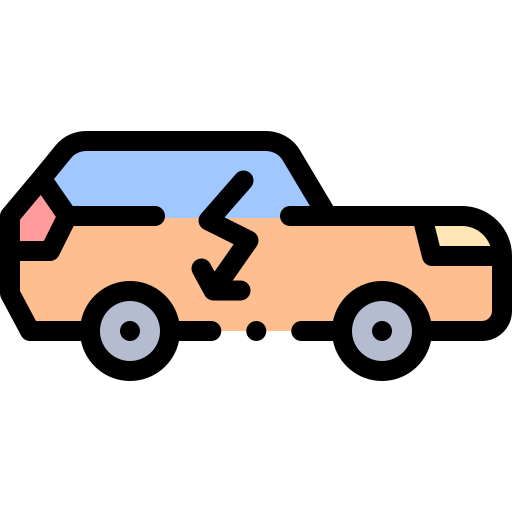 電気自動車 Detailed Rounded Lineal color icon