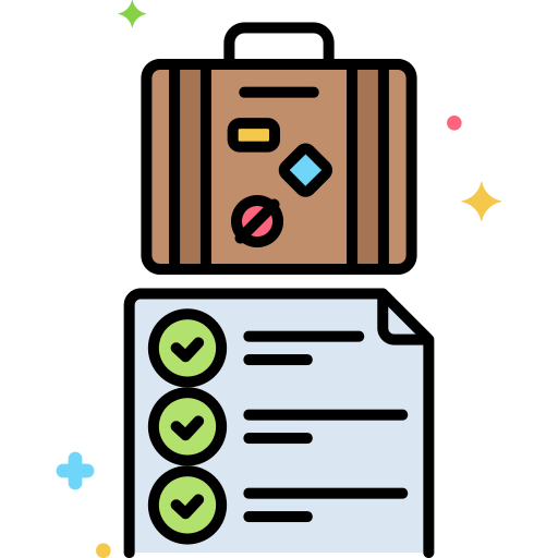 Checklist Flaticons Lineal Color icon