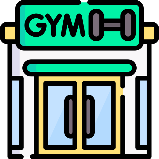 fitnessstudio Special Lineal color icon