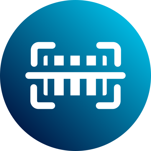 Barcode Generic Flat Gradient icon