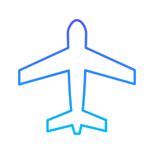 modo avión Generic Gradient icono