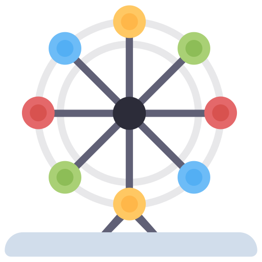 Ferris wheel Generic Flat icon