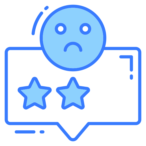 kundenbewertung Generic Blue icon