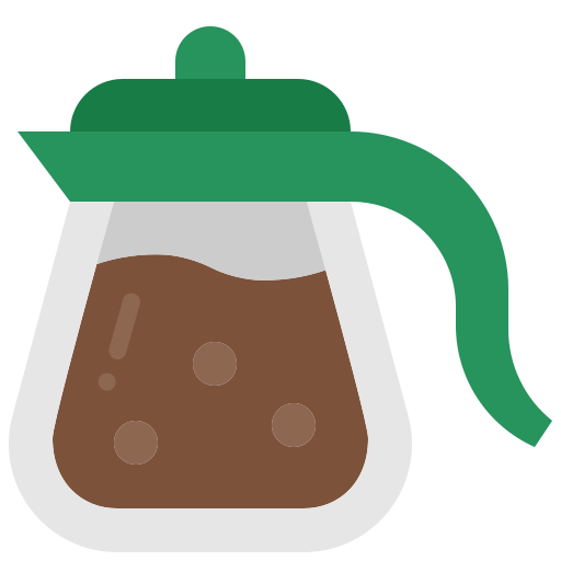 koffiepot Generic Flat icoon