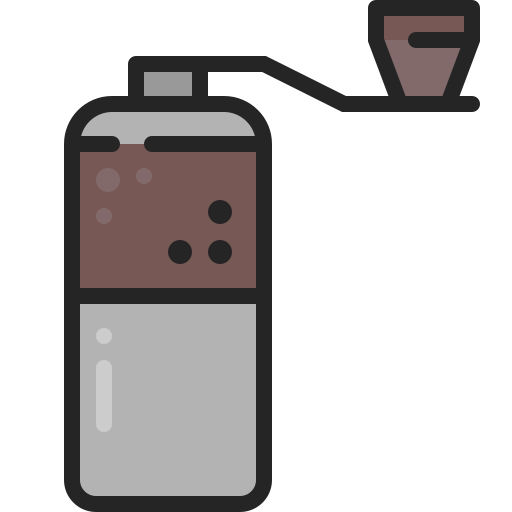 Coffee grinder Generic Outline Color icon