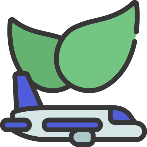 Aeroplane Juicy Fish Soft-fill icon