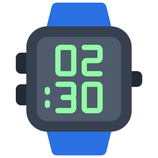 reloj inteligente Juicy Fish Flat icono
