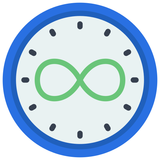 Infinity Juicy Fish Flat icon