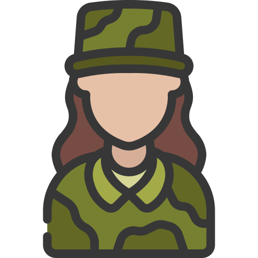 Soldier Juicy Fish Soft-fill icon