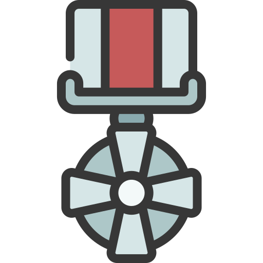 Medal Juicy Fish Soft-fill icon