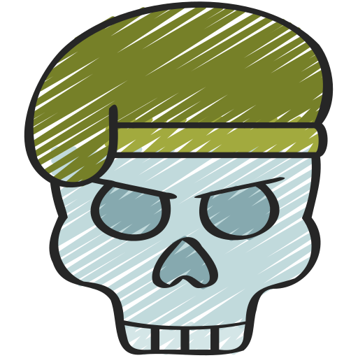 Skull Juicy Fish Sketchy icon