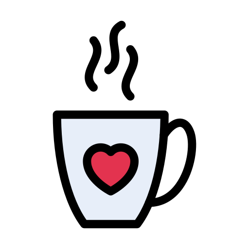 Чашка чая Vector Stall Lineal Color иконка