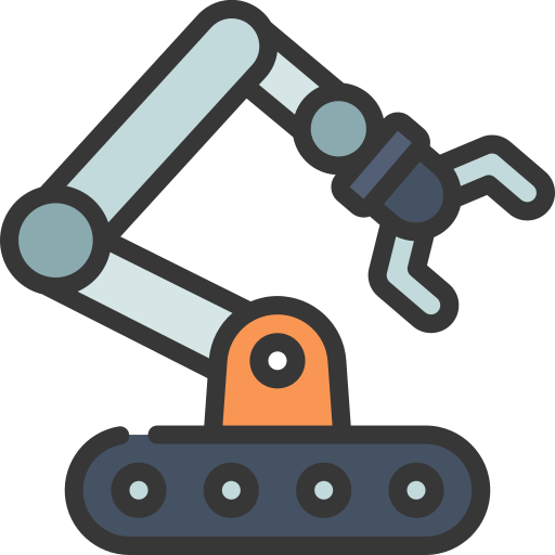 Robot arm Juicy Fish Soft-fill icon